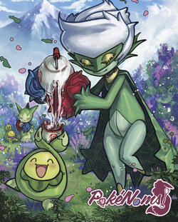 Contributing page artist for non-profit fan-zine, "PokéNoms" in 2022. All earnings were donated to "Heart of Dinner" NYC charity.